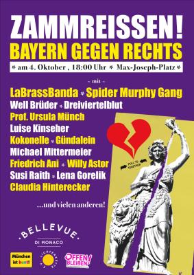 Zammreissen Plakat